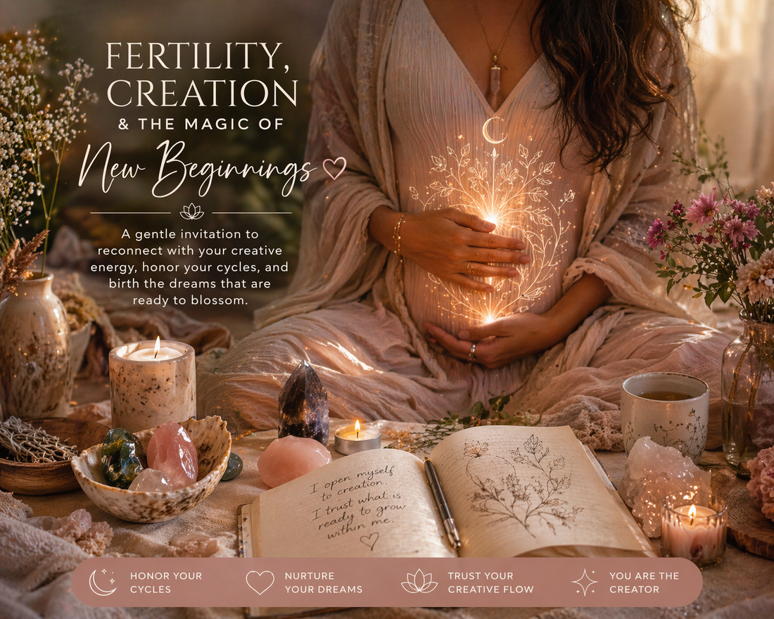 Fertility, Creation &amp; the Magic of New Beginnings 🌱✨