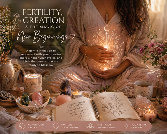Fertility, Creation &amp; the Magic of New Beginnings 🌱✨