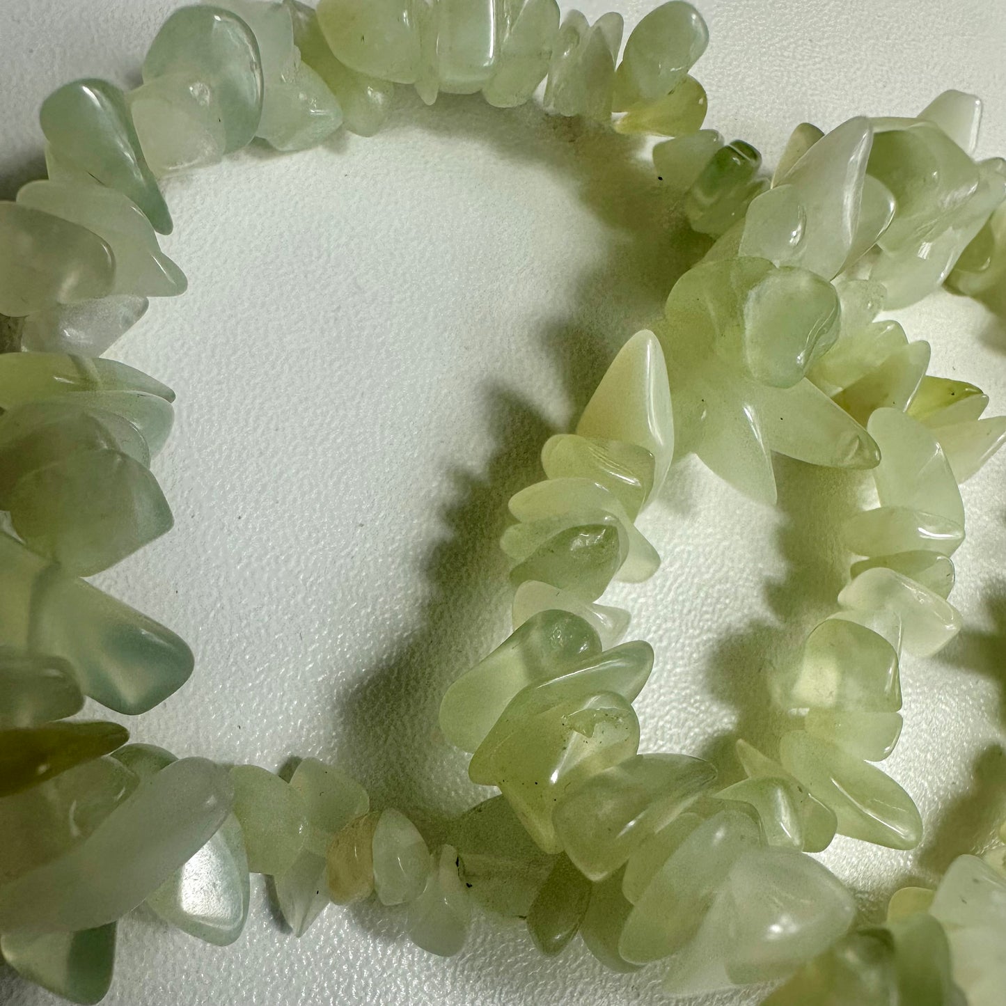 Jade Chipped Bracelets