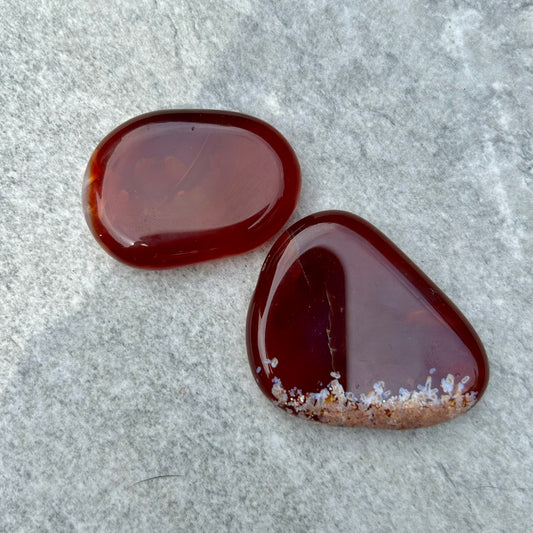 Carnelian Palm Stones