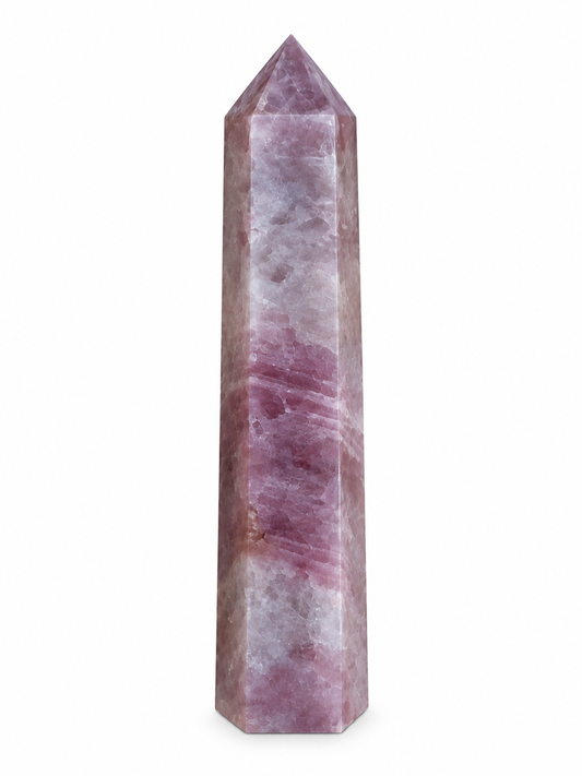 Lavender Rose Quartz Tower