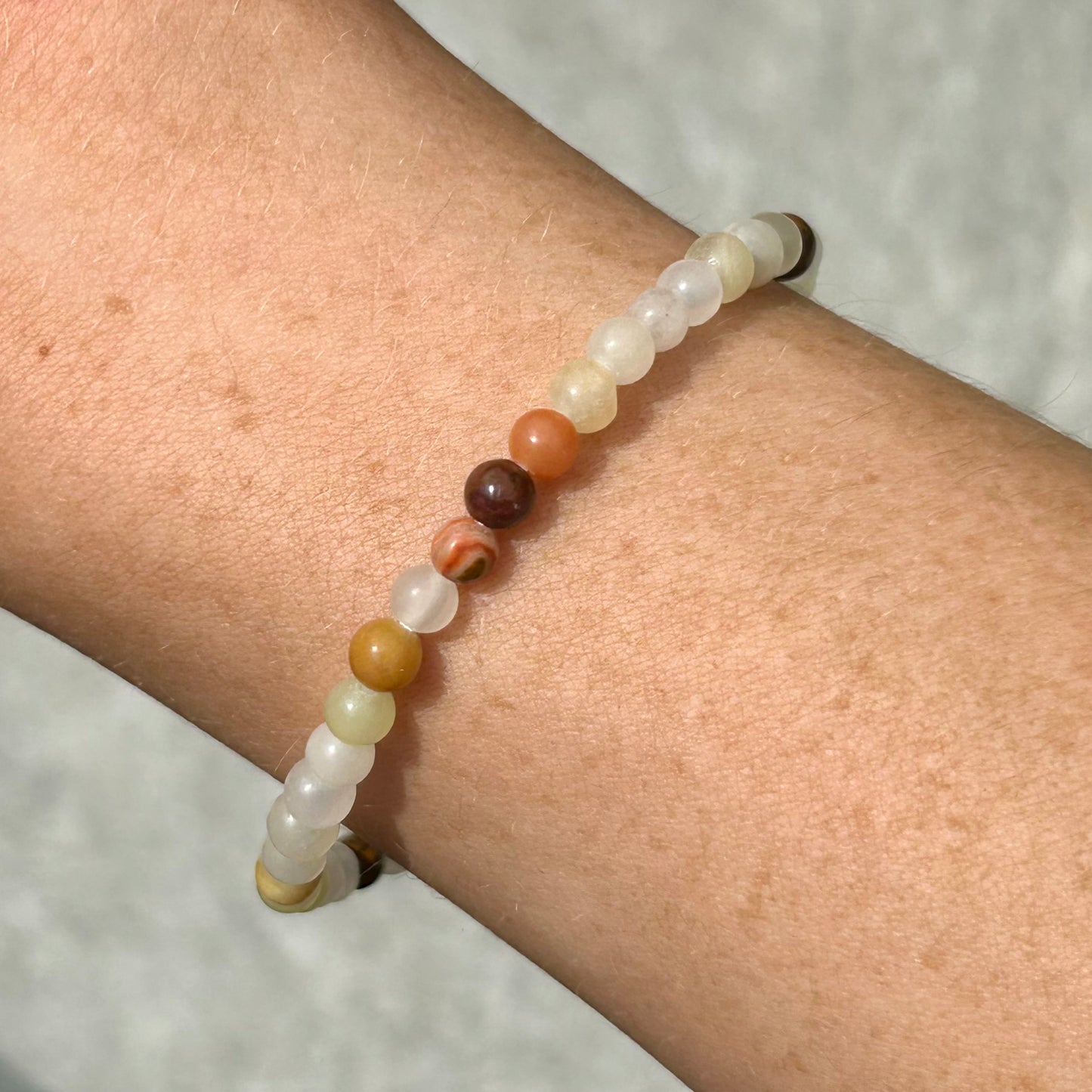 African Jade Bracelet 4mm