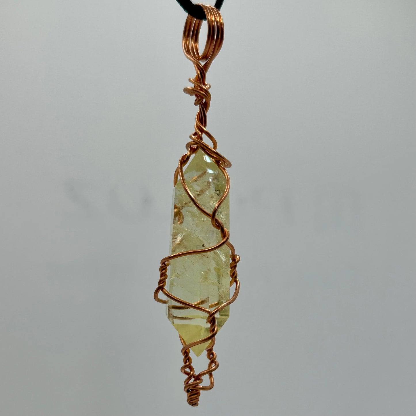 Lee Makes DT Citrine Pendant ￼