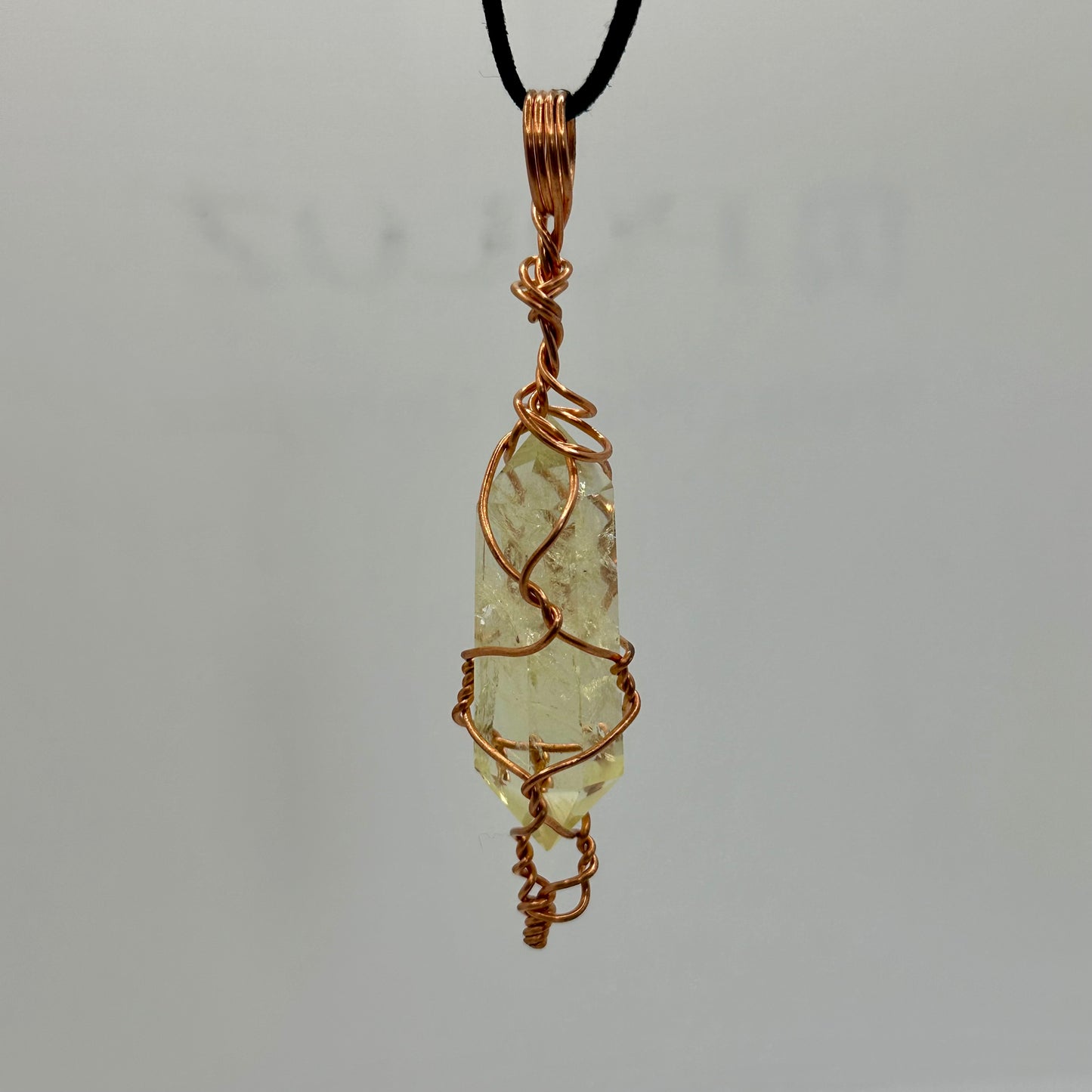 Lee Makes DT Citrine Pendant ￼