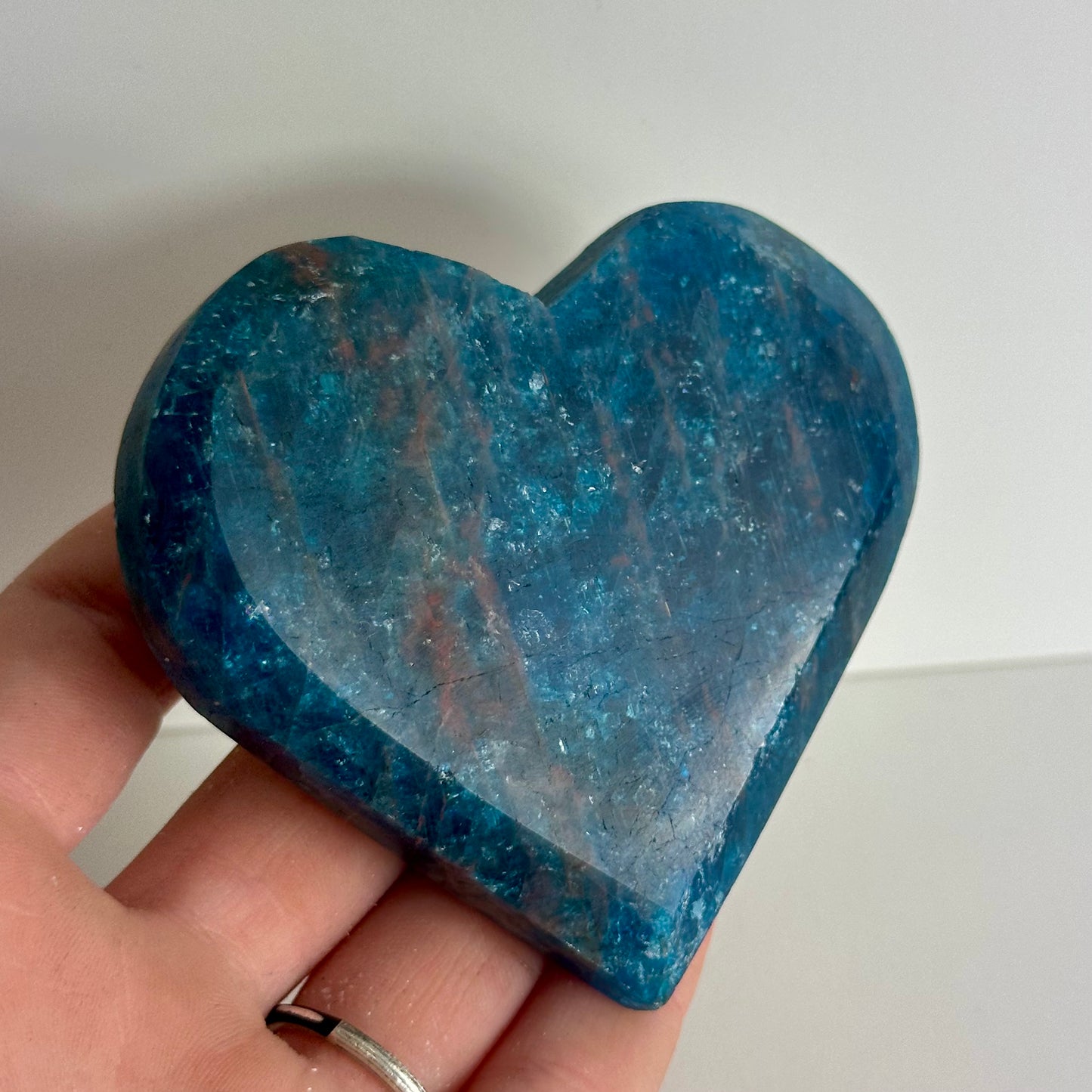 Blue Apitite Heart