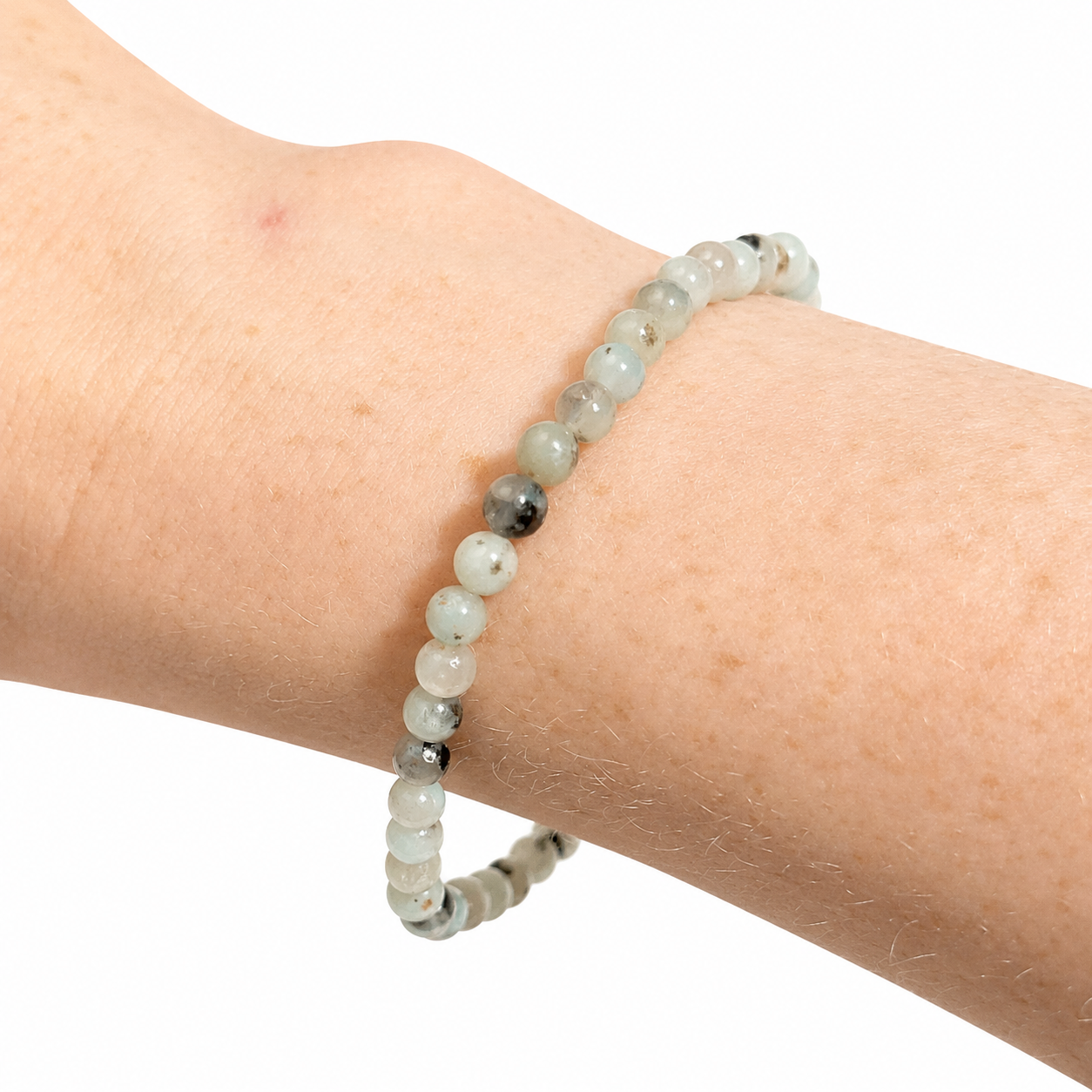 Kiwi Jasper 4mm Bracelets