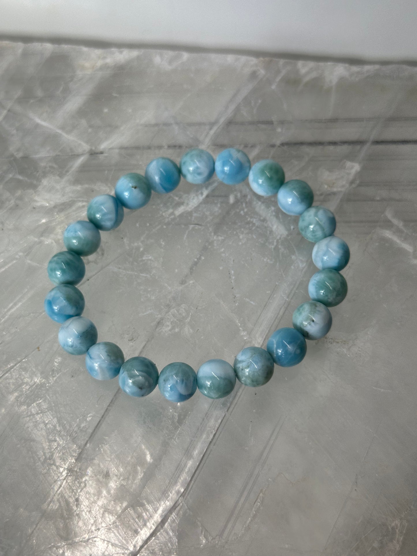 Larimar Bracelet 8mm