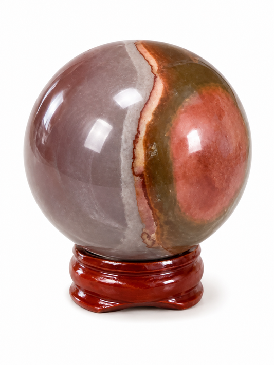 Polychrome Jasper Sphere