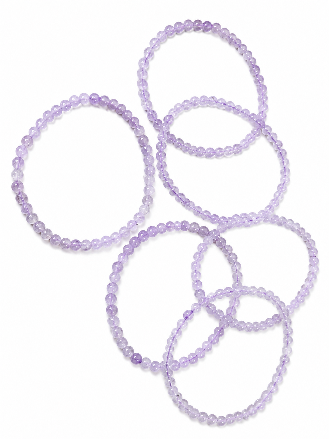 Lavender Amethyst 4 mm Bracelet