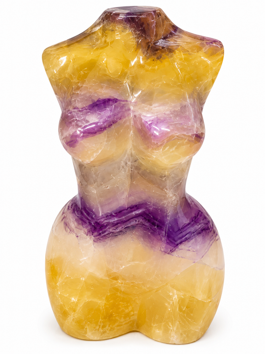 Rainbow Fluorite Sculptures