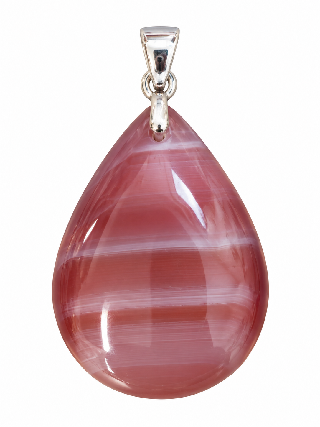 Agate Teardrop Pendant