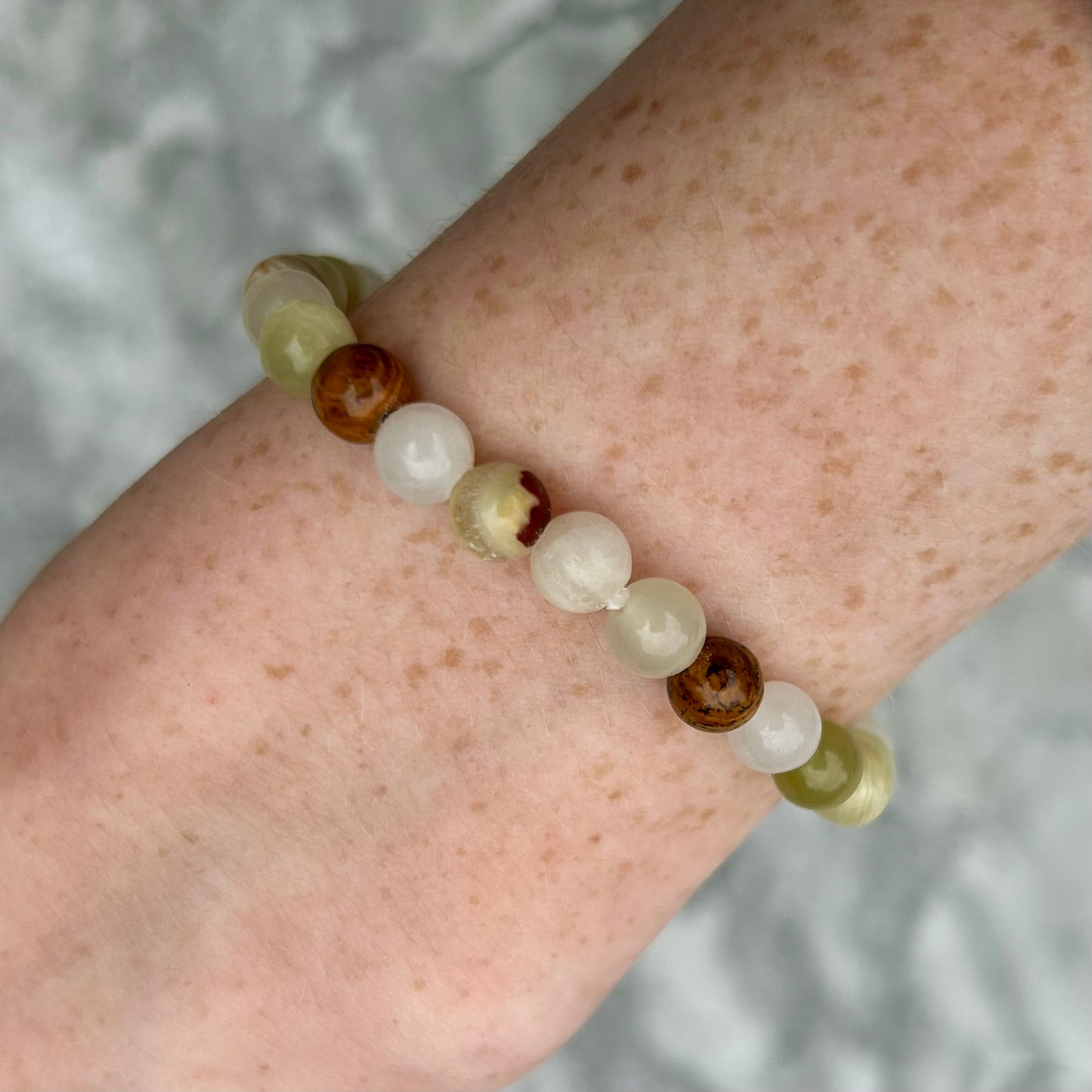 African Jade Bracelet 8mm