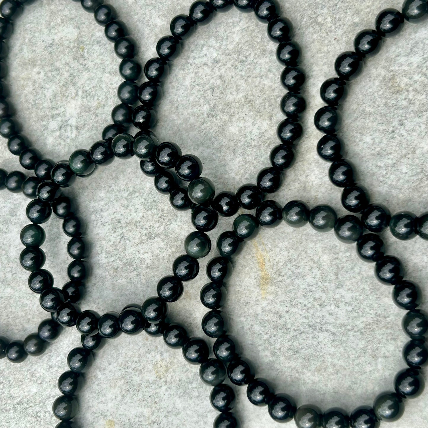 Rainbow Obsidian Bracelet 8mm