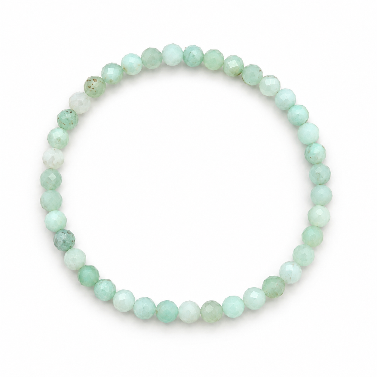 Chrysocolla Faceted Bracelet