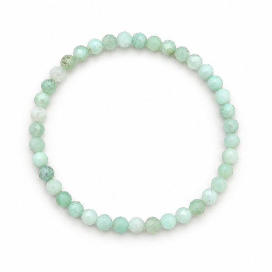 Chrysocolla Faceted Bracelet