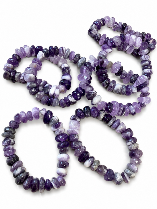 Amethyst Chip Bracelets