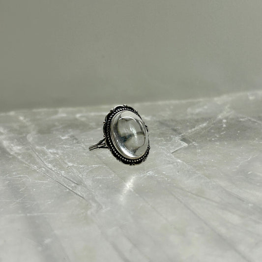 Quartz Adjustable Ring