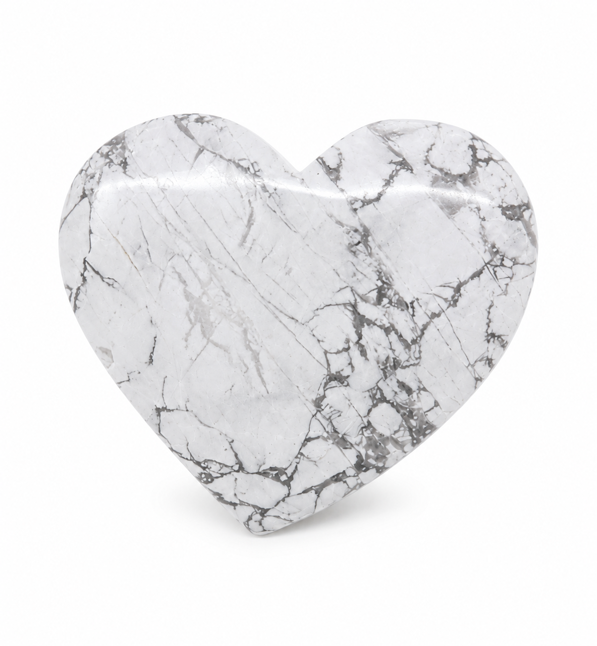 Howlite Hearts