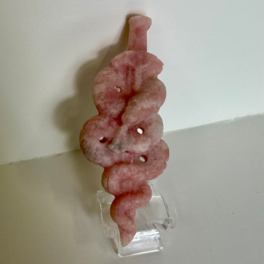 Pink Opal Snake & Sword