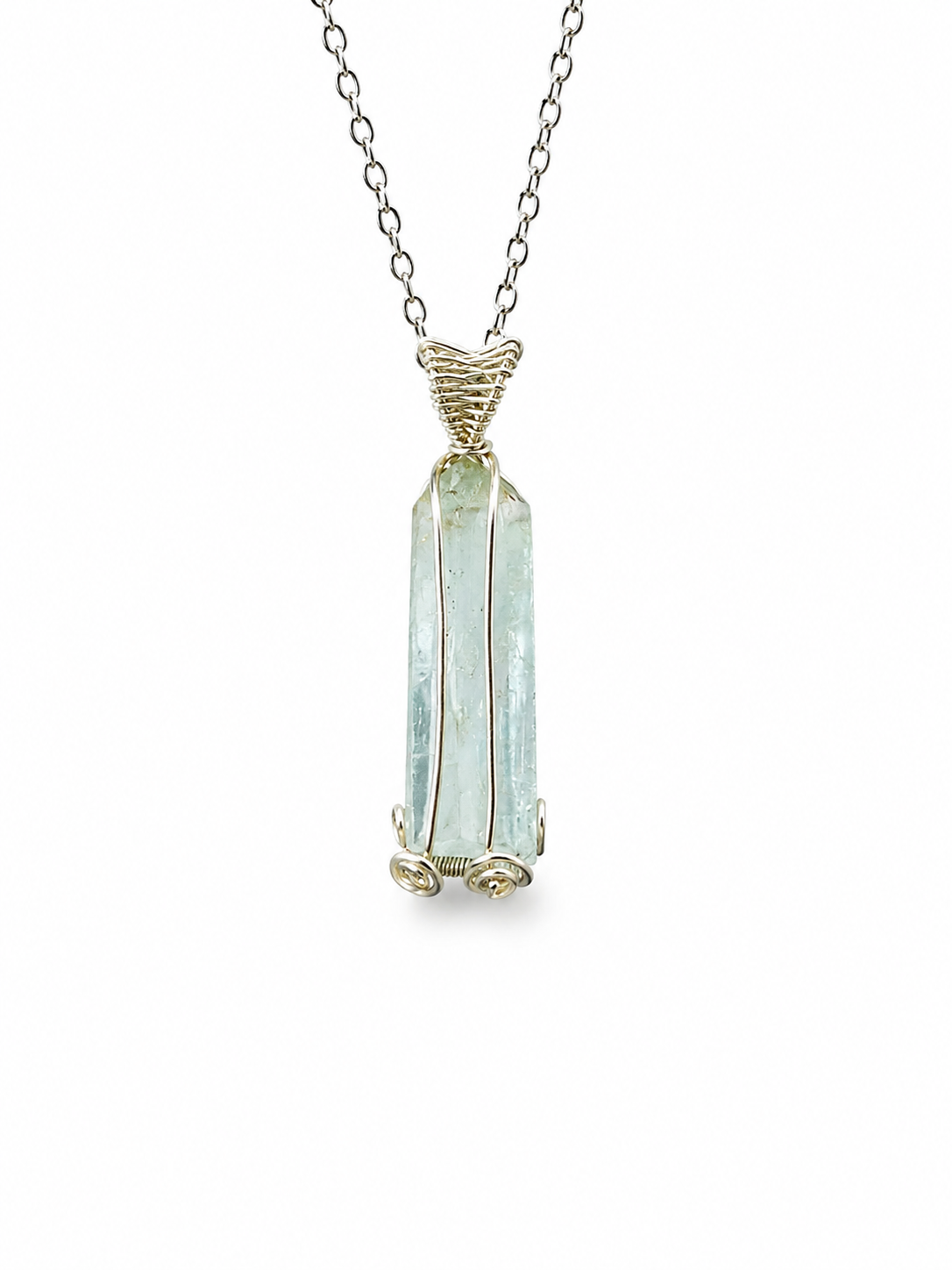 High Grade Aquamarine Pendant