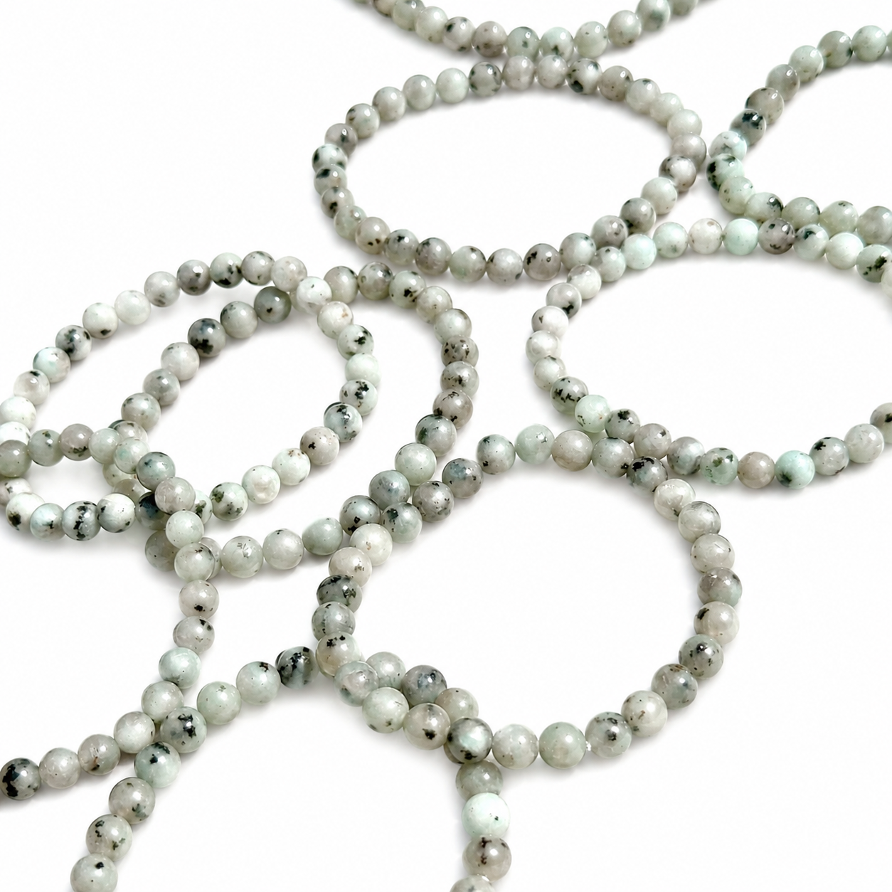 Kiwi Jasper 6mm Bracelets