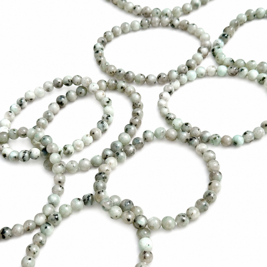 Kiwi Jasper 6mm Bracelets