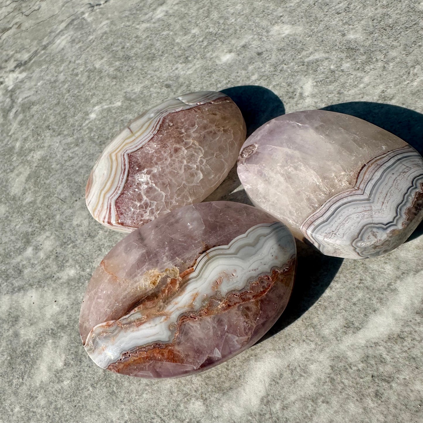 Argentina Agate & Amethyst Palms