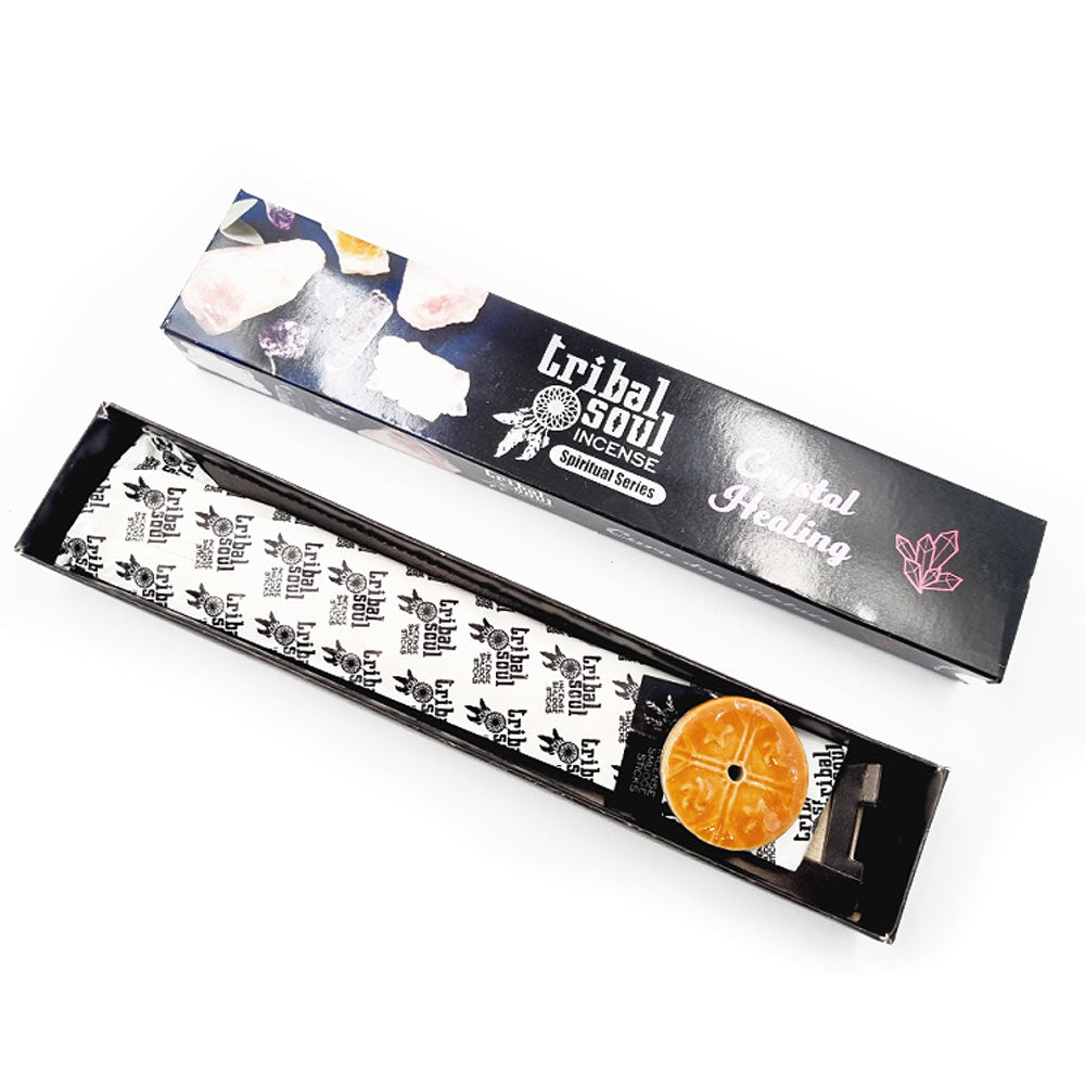 Crystal Healing Incense Sicks With Holder