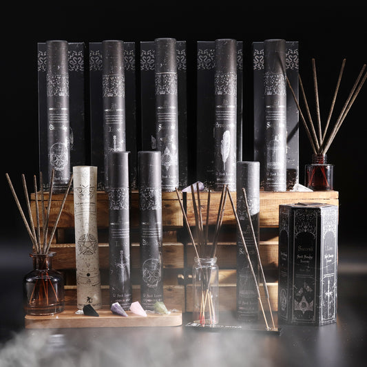 Success Incense Sticks With Black Obsidian Pendulum