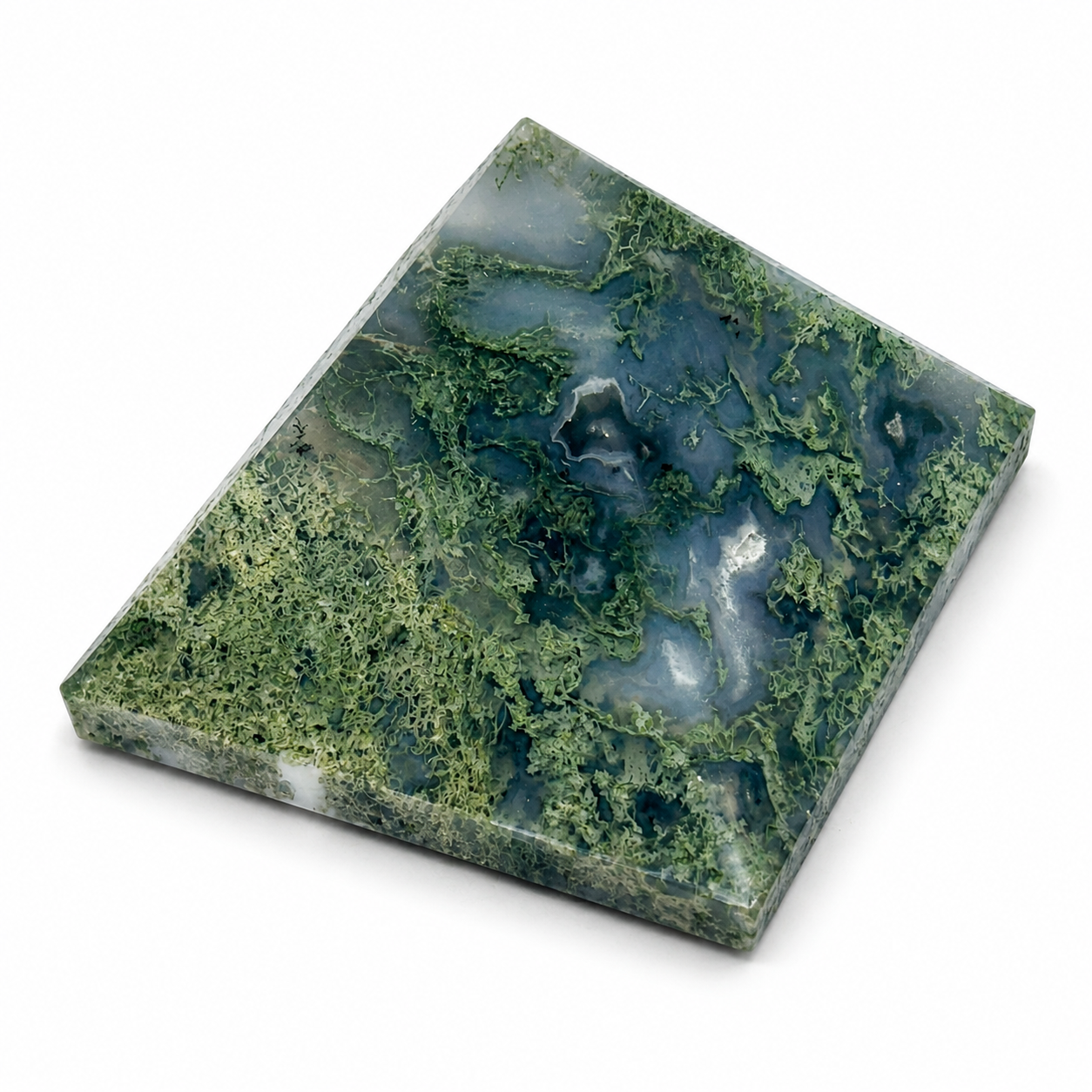 Small Moss Agate Pyramid