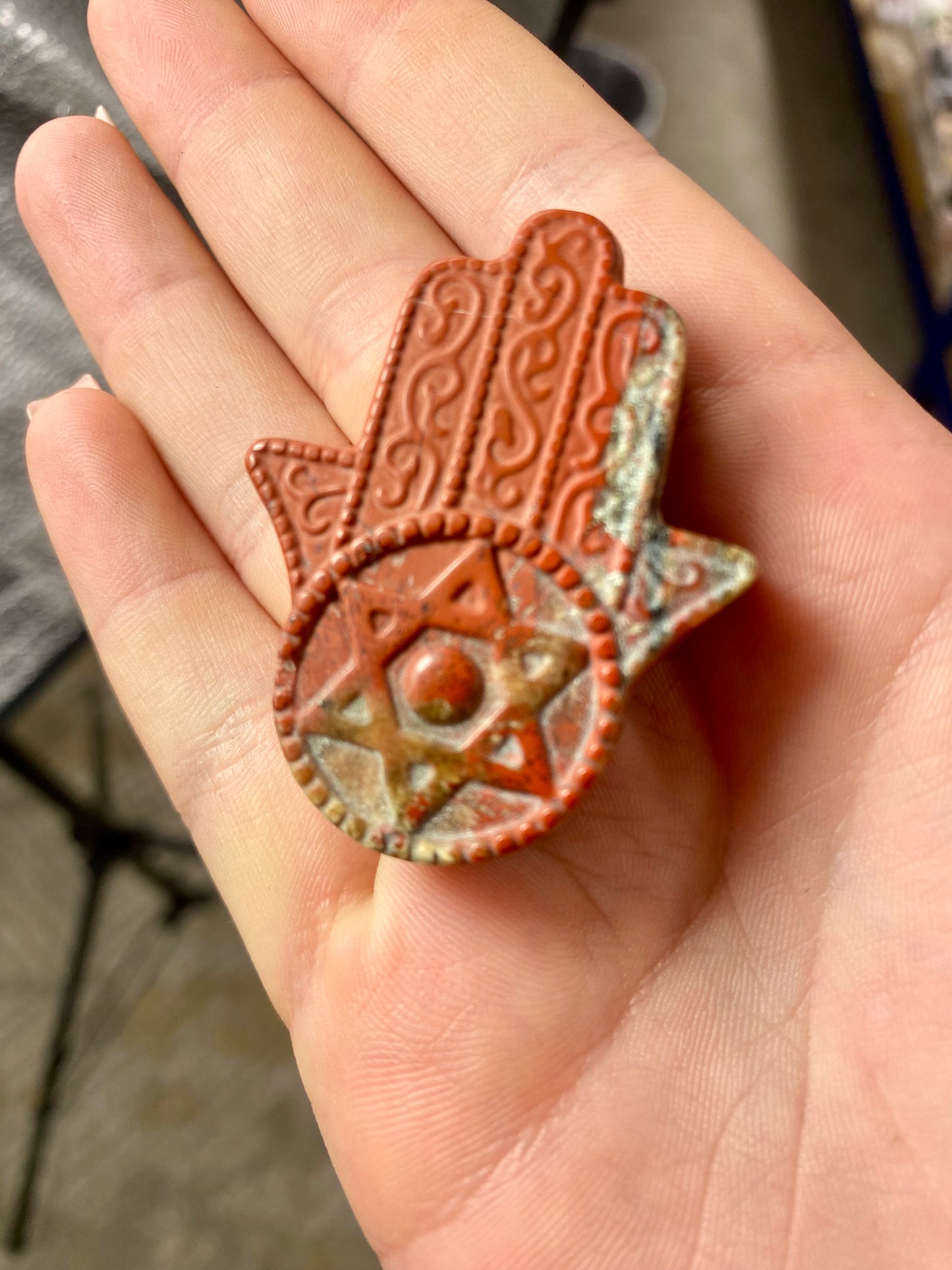 Hamsa Hands Carvings