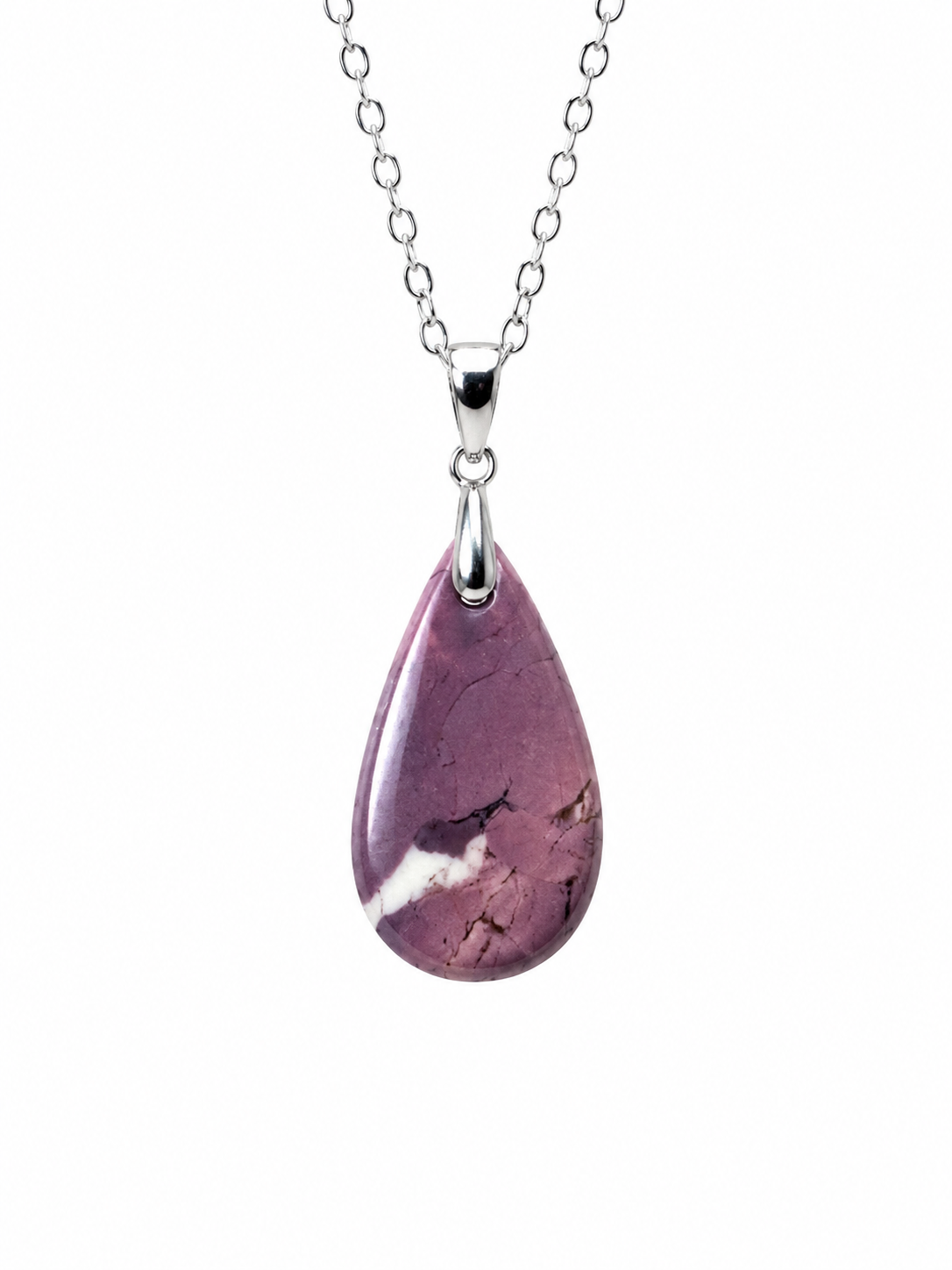 Hyacinth Tear Drop Pendant