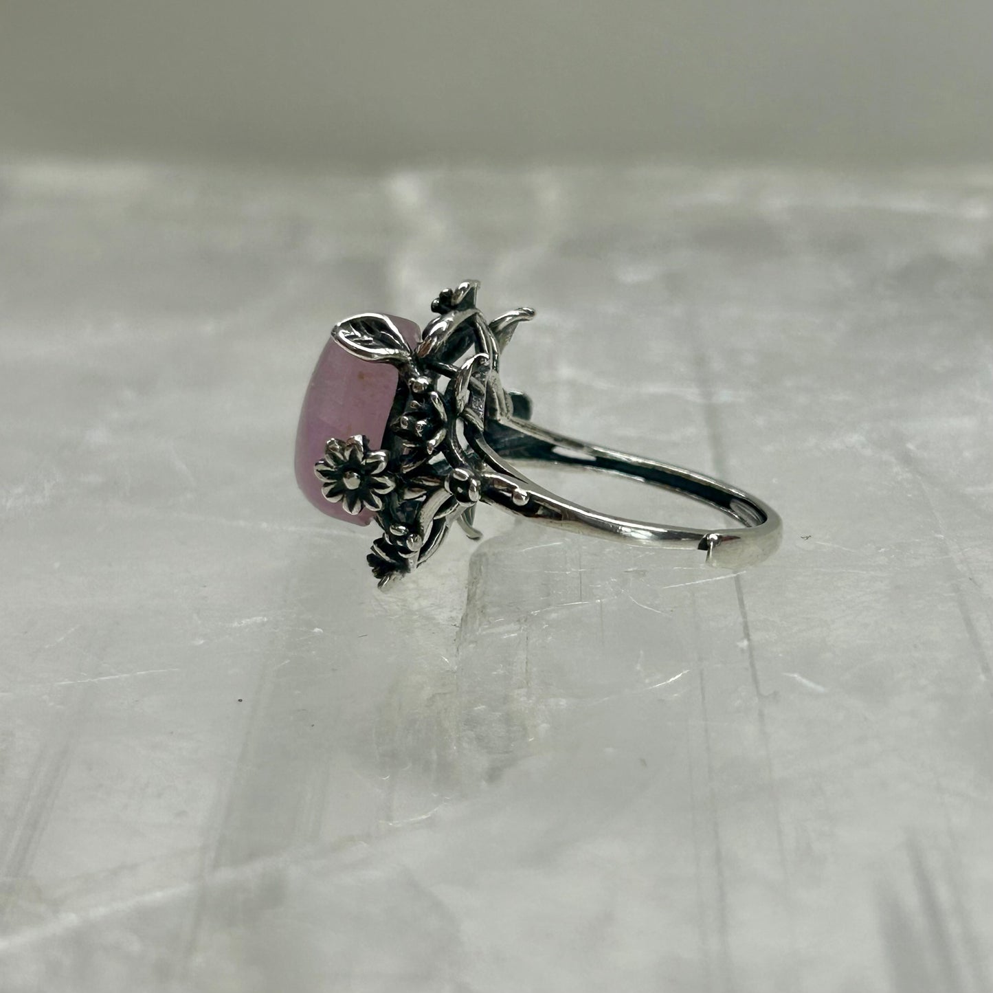 Kunzite Adjustable Ring