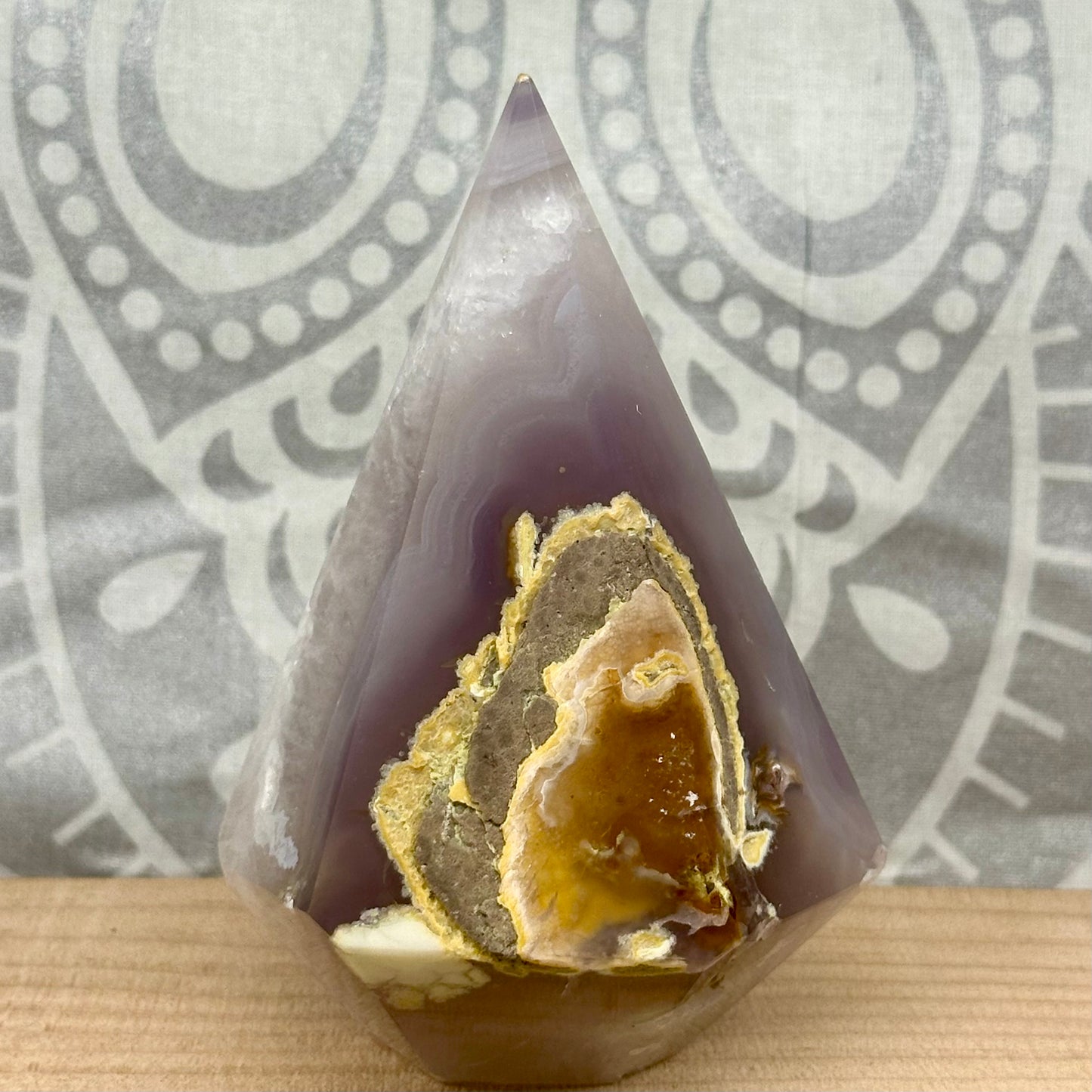 Quartz & Agate Point Statement Piece