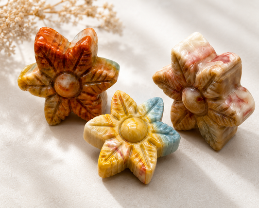 Alashan Agate Mini Flowers