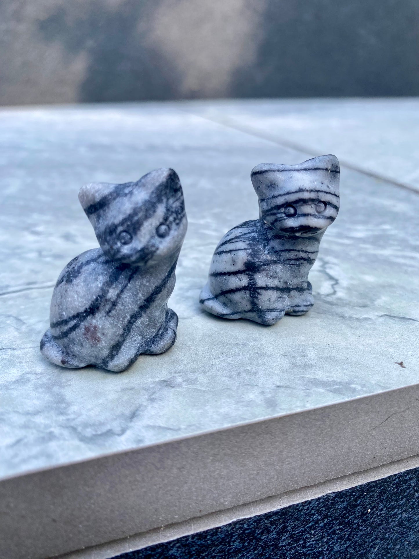 Cat Carvings