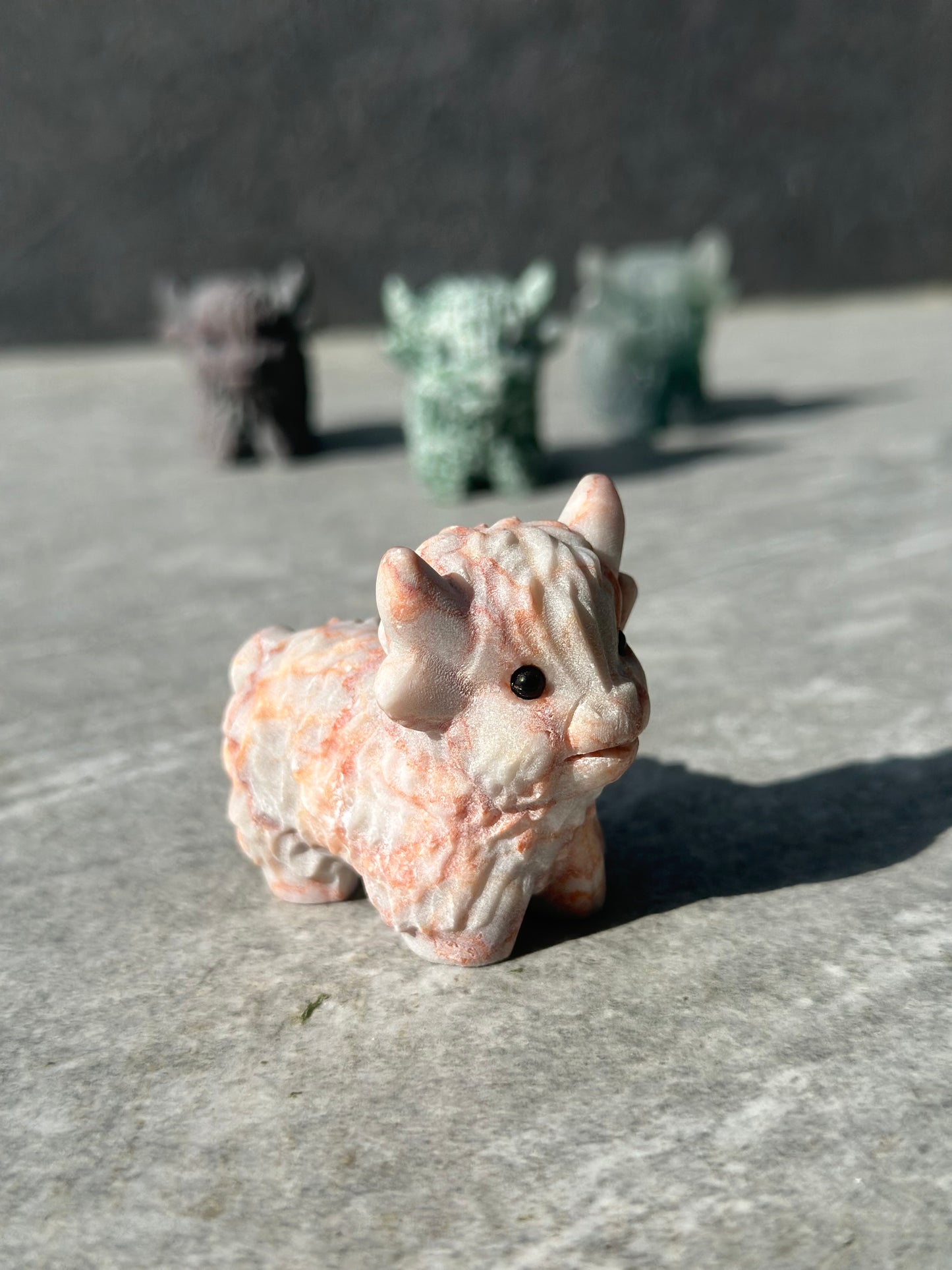 Highland Cow Carving