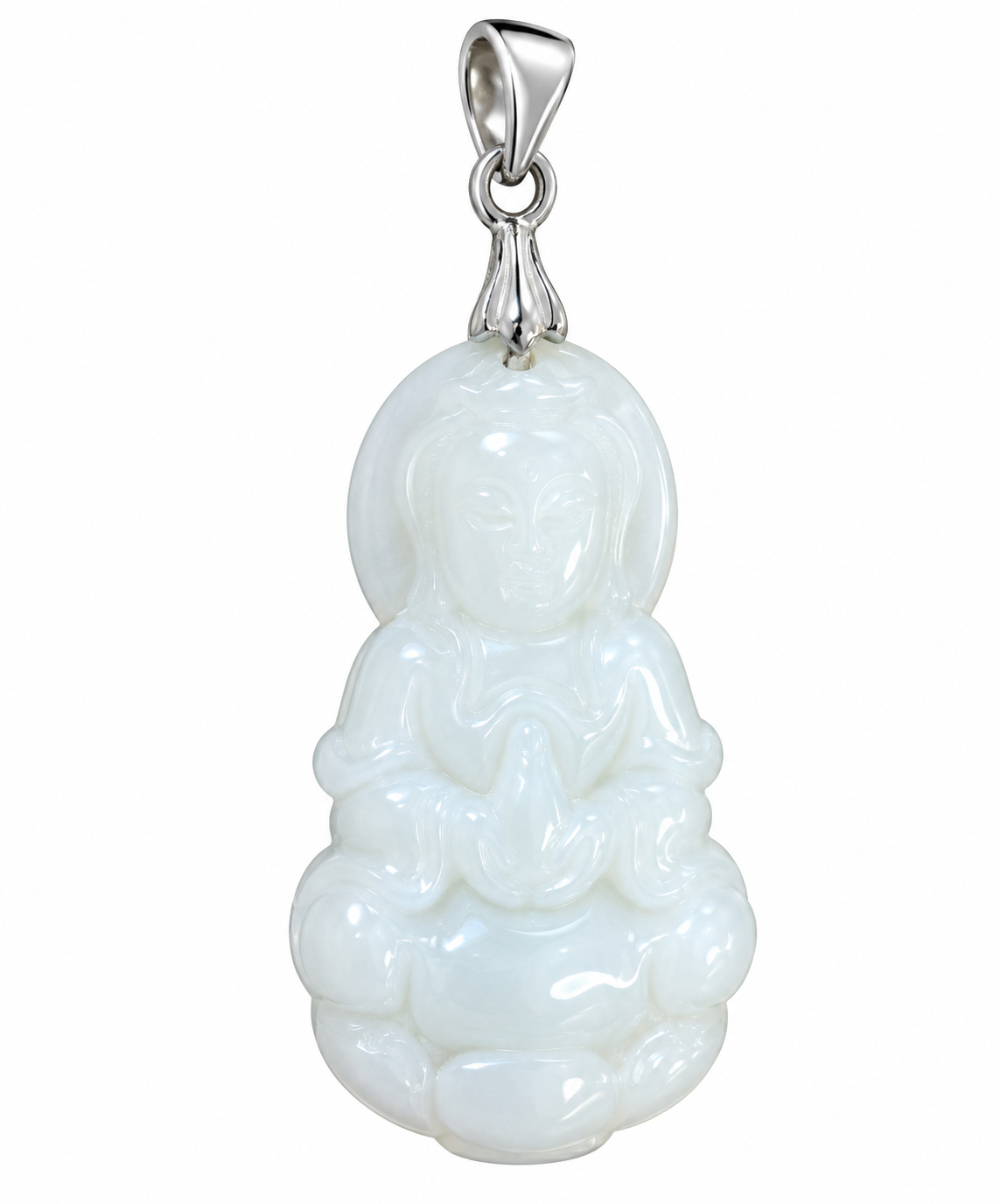 Jade Buddha Pendant