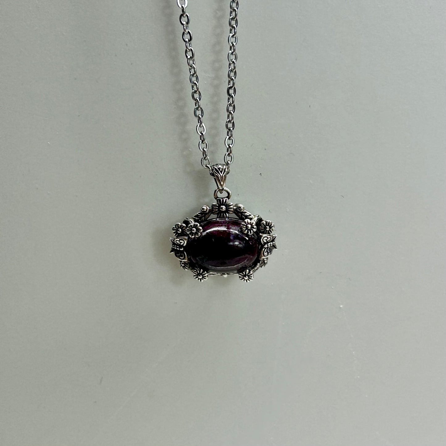 Ruby & Zoisite Necklace