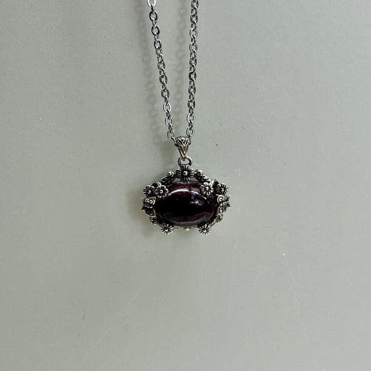 Ruby & Zoisite Necklace