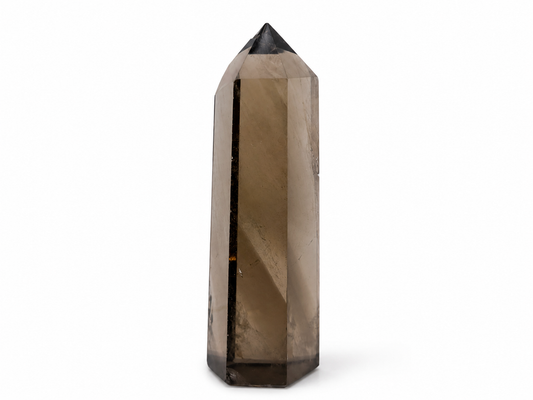 Smoky Quartz Tower – Chipped Tip