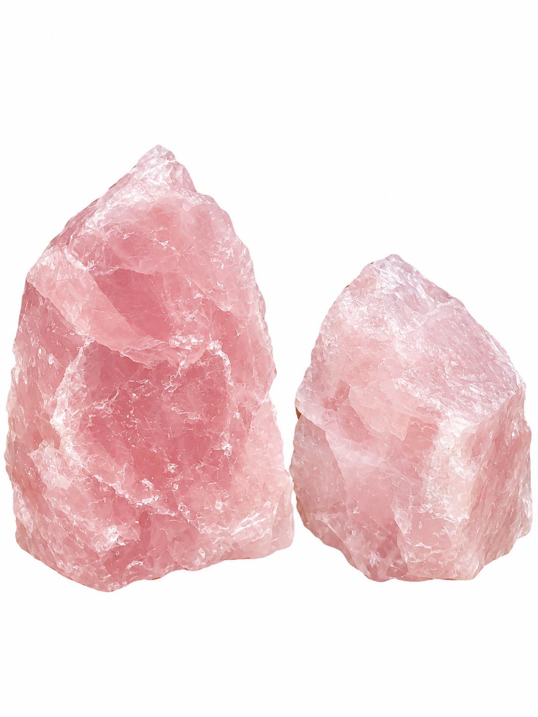 Raw Rose Quartz Point