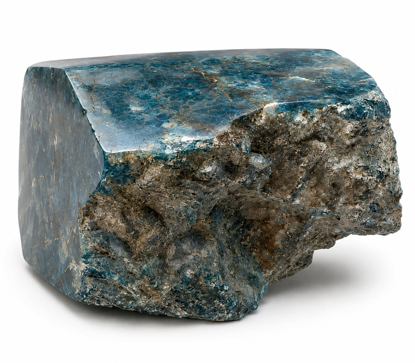 Blue Apatite &amp; Sunstone Freeform