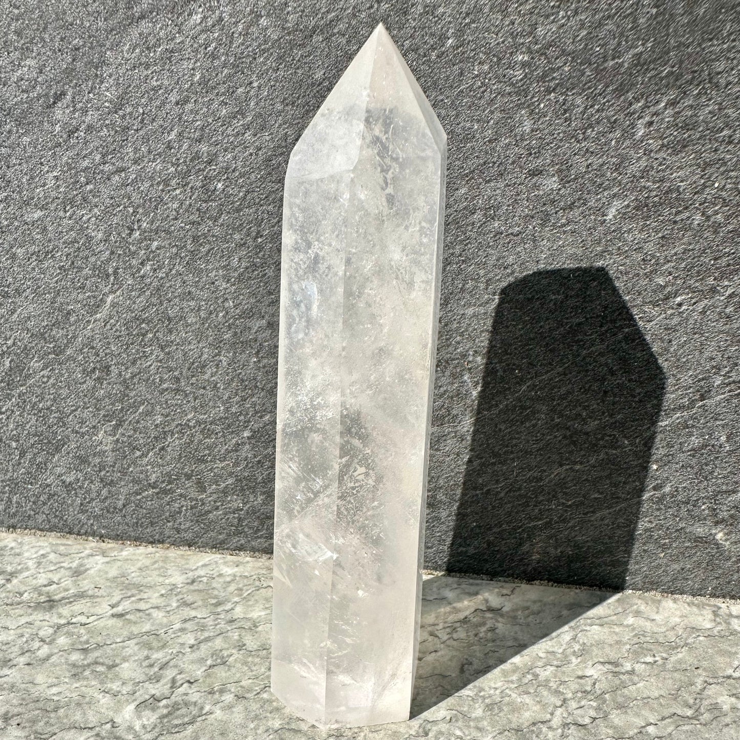 Clear Quartz Tower