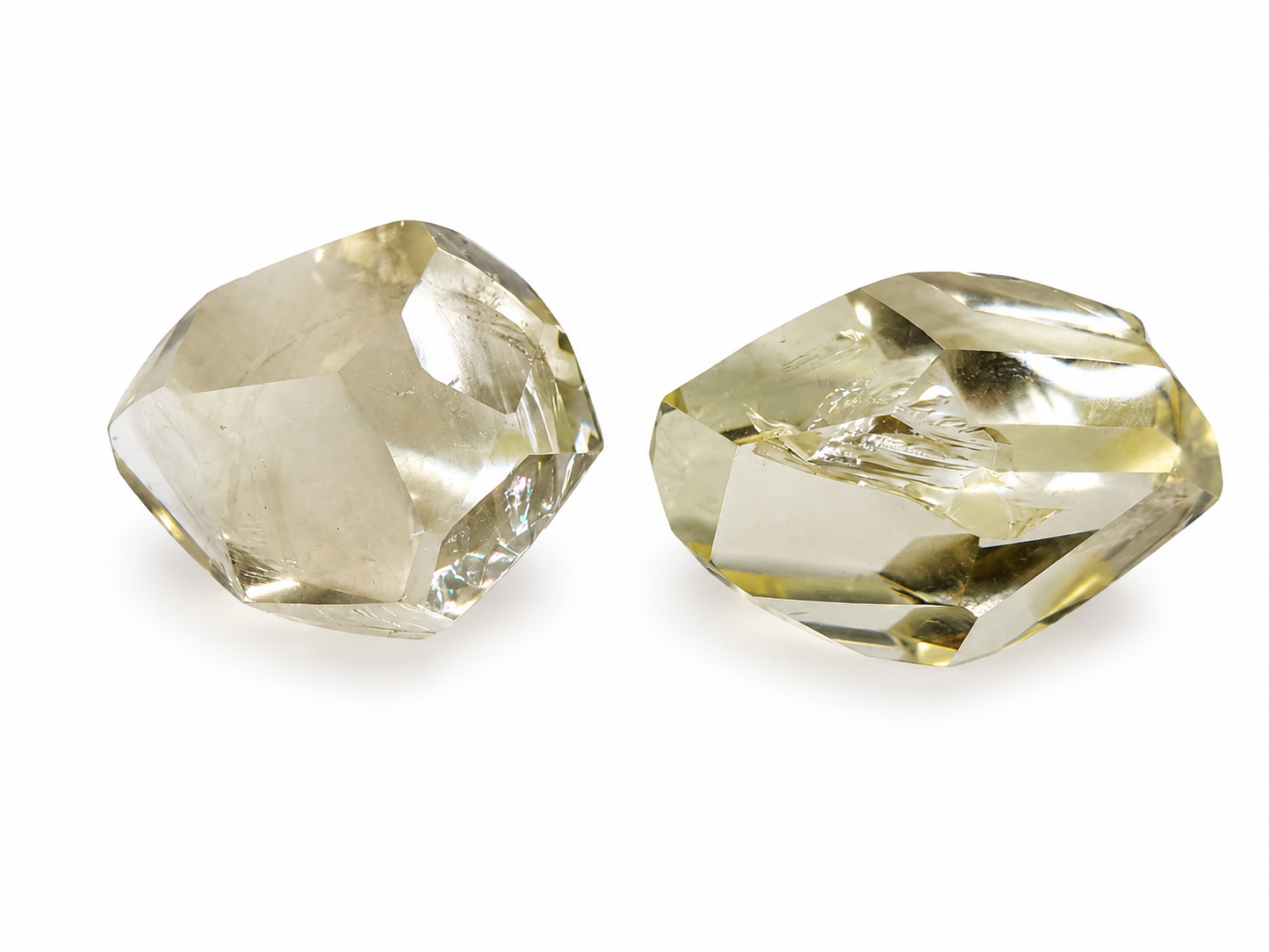Natural Citrine Faceted Raw