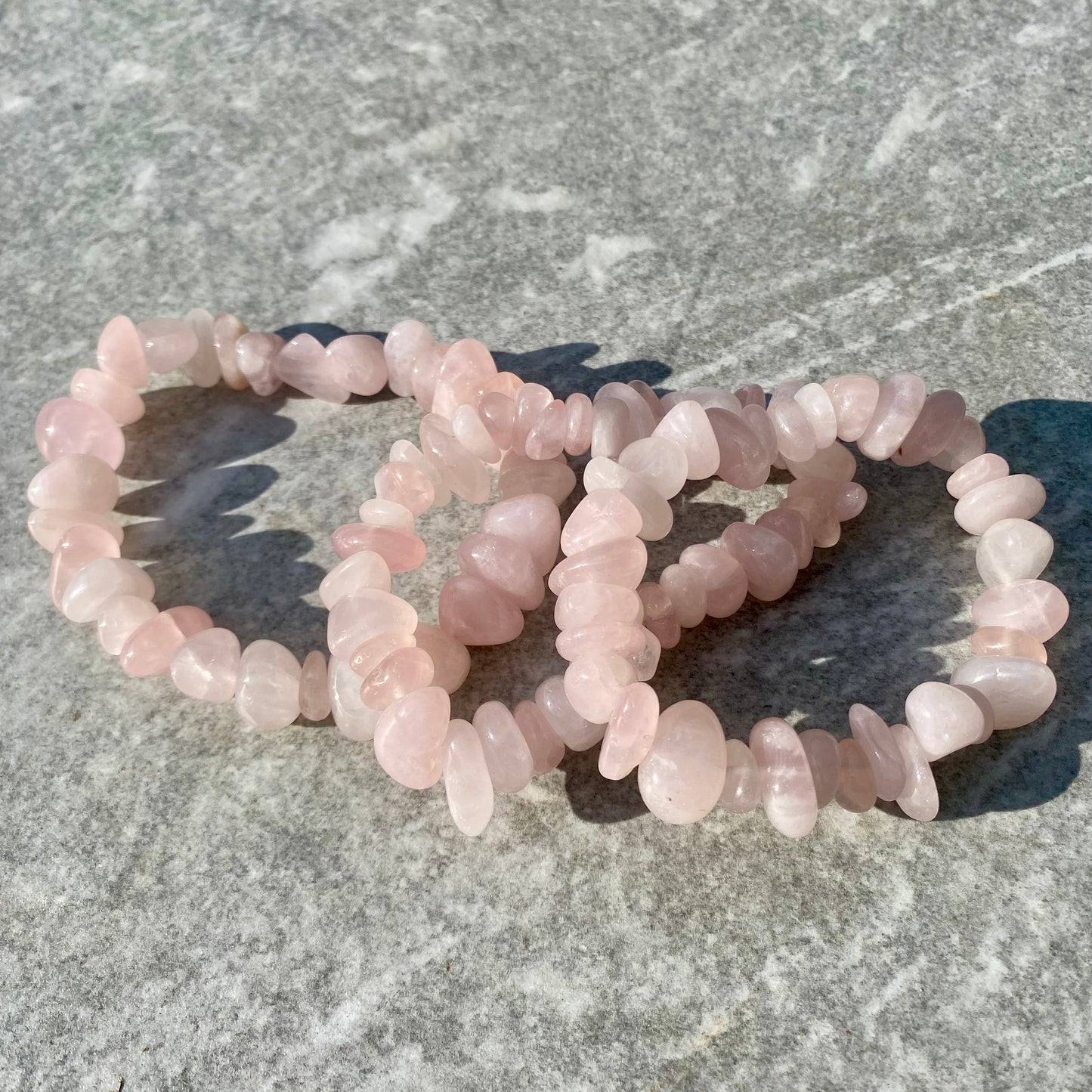 Crystal Autumn and Summer Chunky Chipped Bracelets