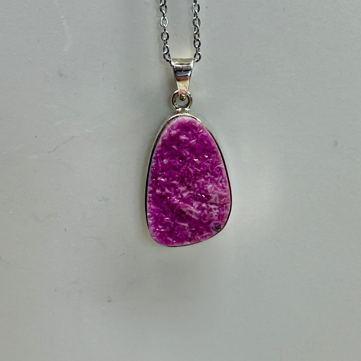 Colbolt Calcite Necklace