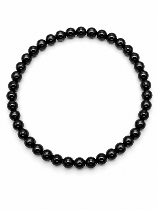 Black Tourmaline Bracelet 4mm