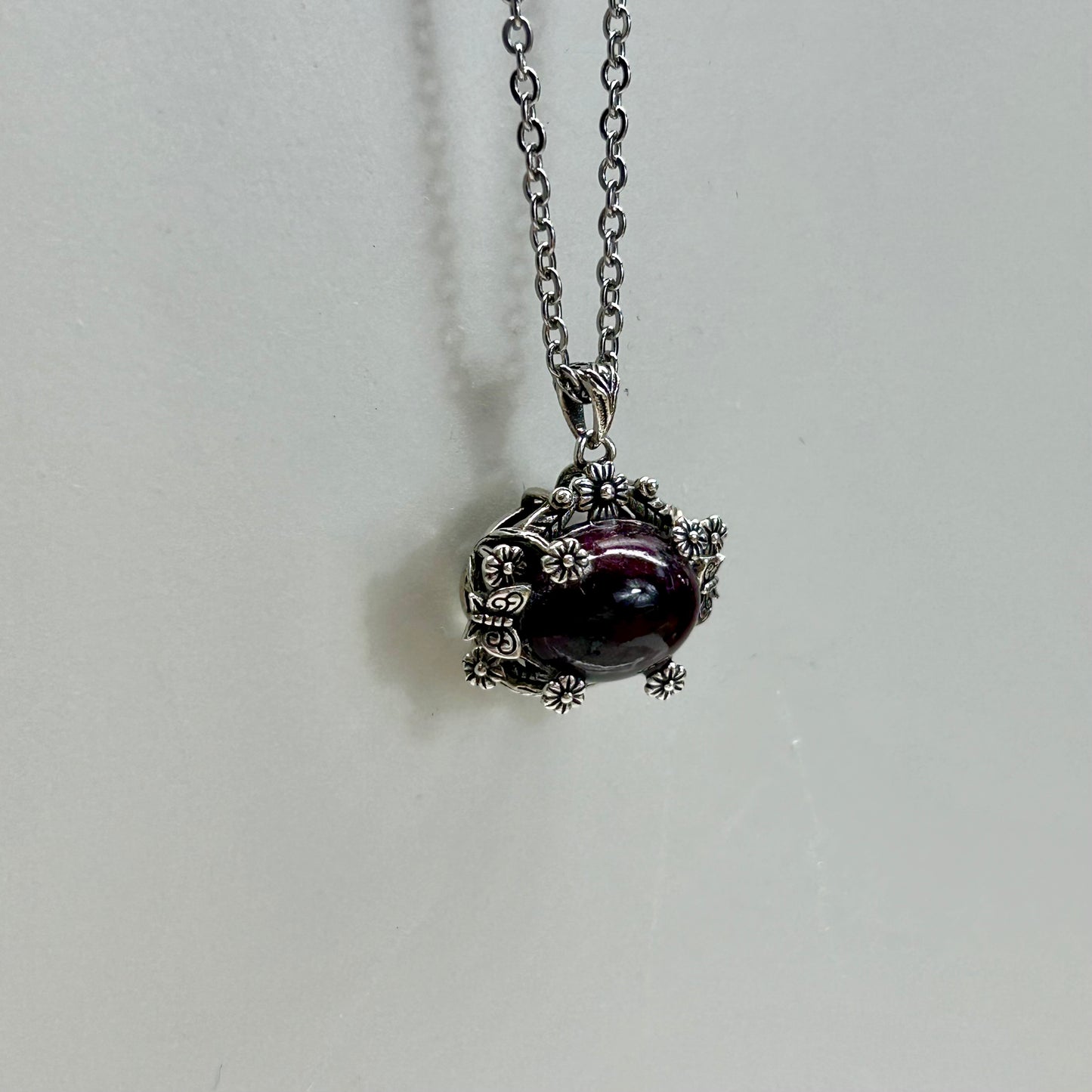 Ruby & Zoisite Necklace