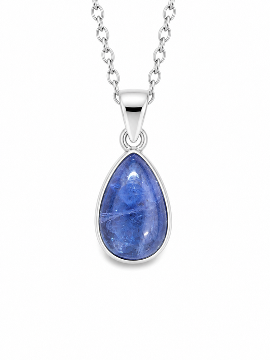 Tanzanite 925 Sterling Silver Necklace